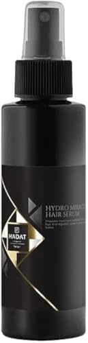 HADAT HYDRO MIRACLE HAIR SERUM capillaire hydratant sans rinçage qui nourrit, protège et donne une brillance éclatante à vos cheveux, crème solaire cheveux, Idéal pour les cheveux secs et abîmés