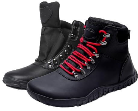 Deedlite sommar barfota skor dam vattentät, bred tålåda barfotaskor män höst, unisex utomhus traillöparskor barfota, svart, 40 EU