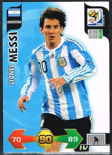 Match Attax World Cup 2010 Lionel Messi Trading Card