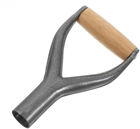 HOMSFOU Mango De Pala Ergonómico De Mango d para Herramientas De Jardinería De Cómodo y Resistente para Excavación y Remoción De Nieve