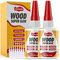 Super Glue for Wood 35gx 2 Pack – Clear, Waterproof Adhesive for Furniture Repair, DIY, Crafts– Ultra Strong, Fast-Drying Glue for Wood, Metal, Plastic & More