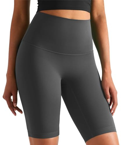 JTSONN Pantalon Corto Deporte Mujer de Cintura Alta Mallas Cortas Elásticas Leggins Short Deportivo de Yoga Pantalones Cortos Verano Mallas Ciclista