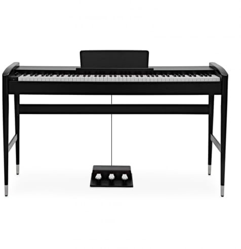 Keynote Contemporary Digitalpiano med Bluetooth från Gear4music, Mattsvart