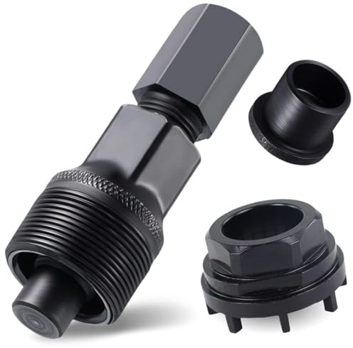 EVBOTGEE Extracteur de manivelle vélo – Démontage manivelle vélo en Acier Carbone, Compatible 8 crans, Outil pour Bague de Blocage, démonte manivelle vélo précis 42/32/22,5 mm