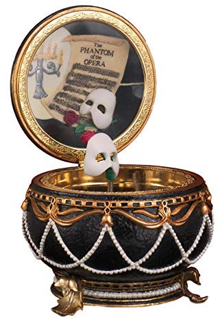 Phantom of the Opera - Caja de música con bisagras Phantom