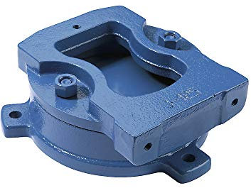 Drehteller für Schraubstöcke LEINEN JUNIOR blau, für Backenbreite 125 mm
