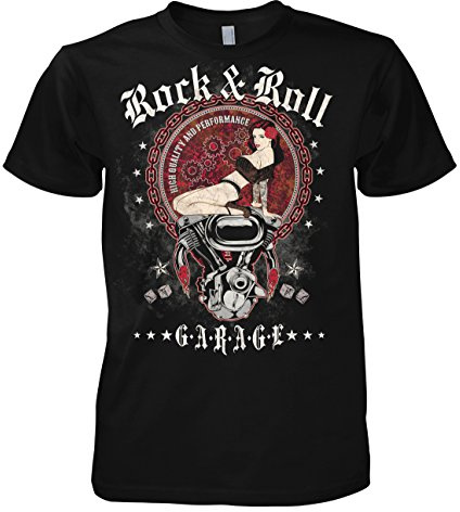 Rock Style Rock and Roll Garage 702182 Herren T-Shirt 001 M