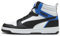 PUMA Unisex Rebound V6 Sneaker, Black White Team Royal, 43 EU