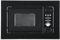 Smad Four à Micro-ondes Encastrable 20L, Micro Ondes Combiné, 8 Niveaux de Puissance en Micro-Ondes 800W et Gril 1000W, Décongélation Intelligente, 8 Menus Automatiques, Minuterie jusqu'à 95min, Noir