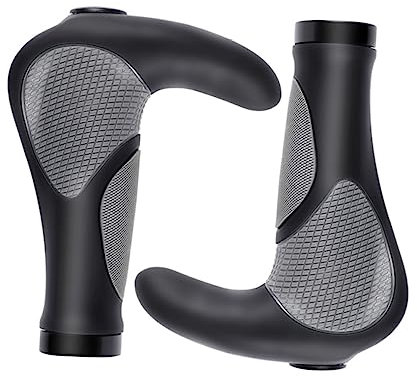 Anneome 1paar rutschfeste -lenkergriffe Für Mountainbikes Ergonomisch Gestaltet Schockabsorbierend Für Besseren Halt Und Bei Langen Fahrten