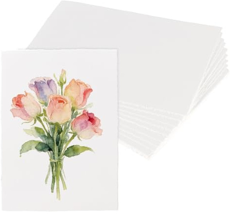 300 GSM akvarellpapper A4, 30 ark handgjort kontorspapper