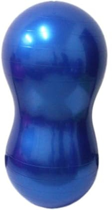 LeFangGangChan Pelota de cacahuete para niños, 90 x 45 cm, pelota de ejercicio antiestallido, pelota de yoga, para deportes en casa, gimnasio, pérdida de peso, entrenamiento de equilibrio (color D)