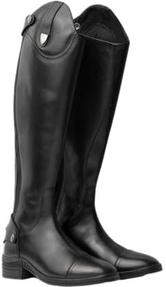 HORZE Duvall Womens Tall Dress Boots - Black - 9W