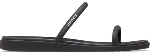 Crocs Women's Miami Two-Strap Sandals, Black, 9