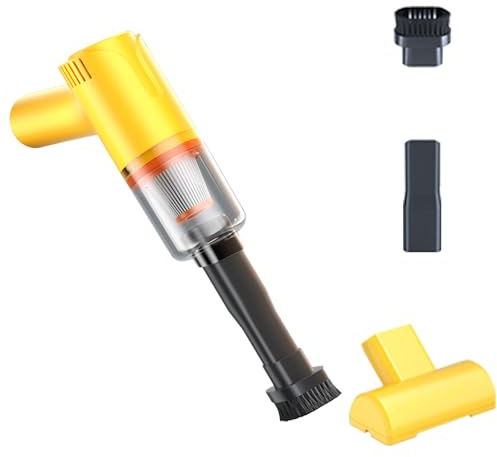 GKYQVE Busters With Strong Suction High Capacity Battery Vacuum Cleaners Multiple Attachments Suitable For Home Office Car Carpet Cleaner