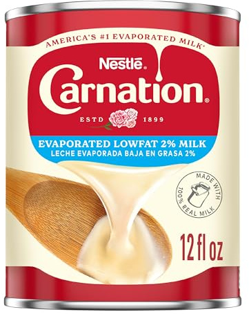 Carnation Evaporated Milk, Low Fat 2%, 12 fl oz