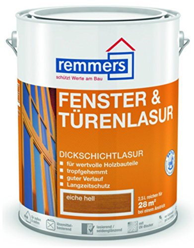 Remmers Fenster & Türenlasur - nussbaum 2,5L