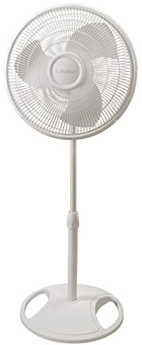 Lasko Oscillating Pedestal Fan - Adjustable to 47 - 2520 - White
