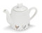 Cooksmart British Designed Ceramic Tea Pot | Large Teapot for Serving Hot Drinks | Tea Pots for All Family Sizes - Farmers Kitchen