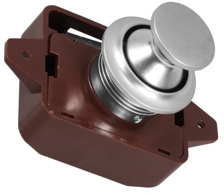 GRADENEVE Türverschluss Für Innentür-druckknopf Wohnmobil-schrankschloss Rv-druckknopfverriegelung Zinklegierung Und Abs-material Installieren Ohne Werkzeug