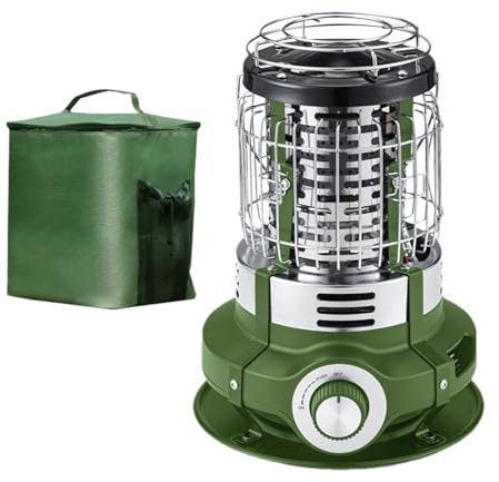 Acunny Riscaldatori per terrazze per uso esterno, riscaldamento esterno | Bruciatore da campeggio portatile,Fornello portatile per riscaldamento della del riscaldatore di spazio esterno da 1500W