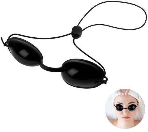 LOPHE Occhiali Di Protezione, Occhiali Infrarossi, Occhiali di Sicurezza, per Lampada a Luce Rossa, Lampada Abbronzante, Beauty Clinic