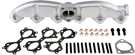 COLECTOR de ESCAPE (REFORZADO) compatible con BMW serie 5 E60 525d / 530d - compatible con referencias 11627788422 11622248166 18407788422 7788422 2248166 7788422