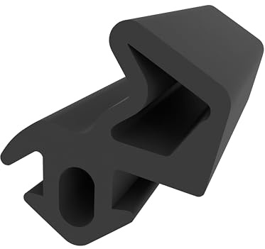 Anschlagdichtung für Schüco Fenster - Schwarz - 10 Meter - Türdichtung - Abdichtung - Kunststofffensterdichtung - Fensterdichtung