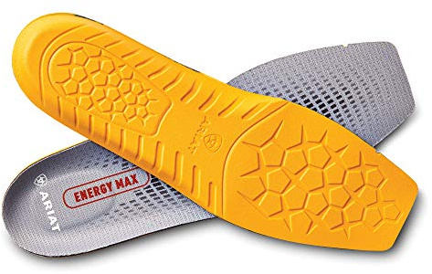 ARIAT Men's Energy Max Wide Square Toe Insole, Multicolored, 10.5 W