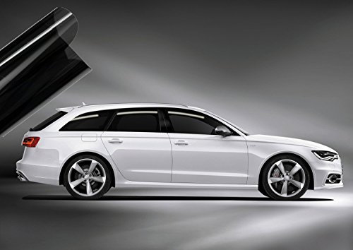 Solar Screen Fensterfolie für Volkswagen Golf IV 3-Türer 1998-2003, Schwarz, UV-Schutz, Selbstklebend, 3 Stück