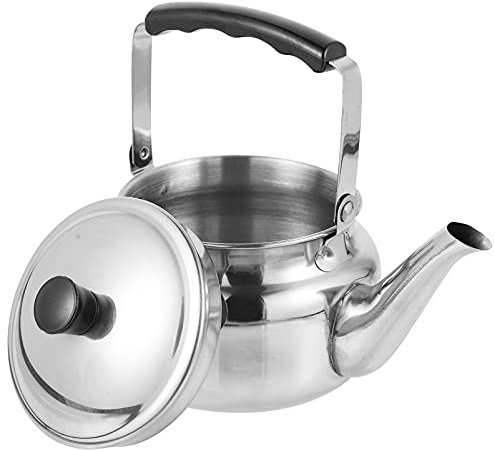 Edelstahl Wasserkocher Tragbarer Teekessel Für Outdoor Zuhause Für Tee Kaffee Und Heiße Getränke Hitzebeständig Und Leicht