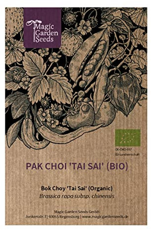 Chou de chine/Bok Choy/pak choi 'Tai Sai' (Brassica rapa subsp. chinensis) bio env. 150 semences