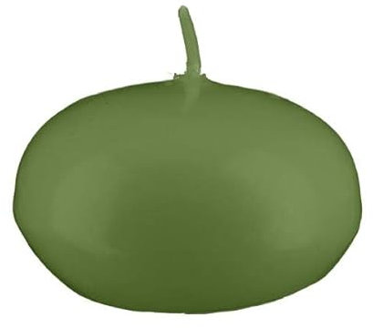 Kopschitz Candele galleggianti, colore verde, diametro 42 x 26 mm, 8 pezzi