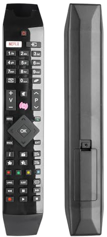 Telecomando RC49141 Compatibile Con Hitachi LED LCD TV 32HB4T41 32HB4T61 32HB4T62 43HB5T62 43HB6T62 32HB5W66 49HB5W62 40HK6W64 43HK4W64 43HK5W64 43HK6W64 49HK4W64 49HK5W64 Sostituzione Controllore