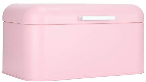 Itonash Bread Bin Iron Bread Container Organizer Non‑Toxic Retro Household Kitchen Storage Case with Easy Storage Bread Box Holder Lid,