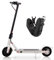 LuvTour E-Scooter ES-S3 PRO, Max. 20km/h, 40km Reichweite, Electric Scooter für Erwachsene Faltbarer Elektroroller mit App, Dual-Bremsen (8,5 Zoll Vollreifen,25-30km,Weiß)