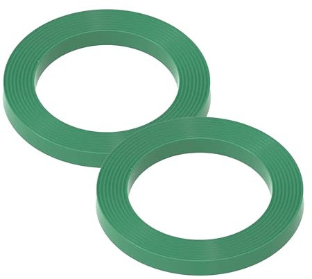 Wundermix - Dichtungsring für Mixmesser & WunderCap (2er Set für TM5 & TM6, Grün) • Ersatz-Dichtungsring aus Silikon • Passend für Thermomix TM5 & TM6 • Zuverlässiger Dichtungsschutz • 100% BPA-frei