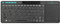 Rii K18S Clavier sans Fil Français (AZERTY) Clavier de Bureau Clavier bureautique avec Souris Tactile de Grande Taille Intégrée Wireless, Batterie Li-ION Rechargeable (Bluetooth & 2.4 GHz)