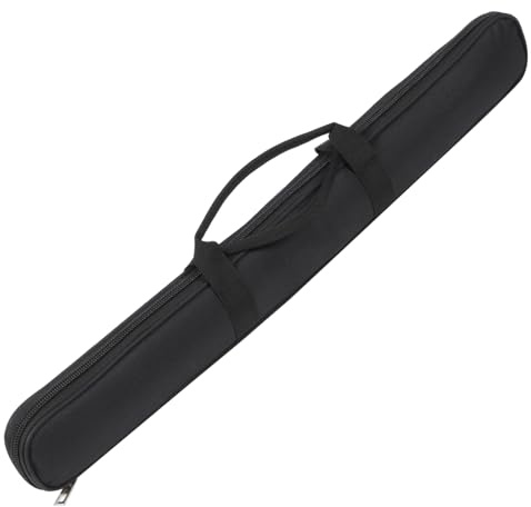 Toyvian Professional Flute Bag 28 Inch Waterproof Bamboo Flute Carrying Case Lightweight Portable Handheld Storage Organizer for Music Students and Outdoor Use