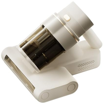 Aspiradora de colchones, cepillo de rodillo doble de 500 W, eliminador de ácaros, succión fuerte de 14 kPa, para cama, sofá y almohadas