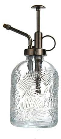 Squirrosmart 360ml Bottiglia Spray Nebulizzatore in Vetro per Piante e Capelli - Spruzzatore Versatile per Cura dei Capelli Ricci, Decorazione Casa e Manutenzione Piante - Design Elegante e Funzionale