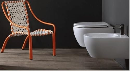 OPERA SANITARI Coppia Vaso e Bidet sospeso Aida