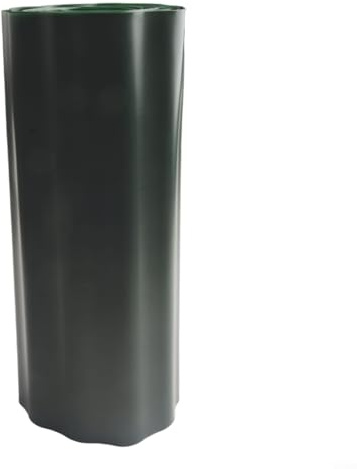 Zilimontt Rasenkantenstreifen, 25 cm x Länge 9 m, starke, flexible Einfassung, gewellter Kunststoff, Weg, Pflanzen-Beeteinfassung (40 cm)