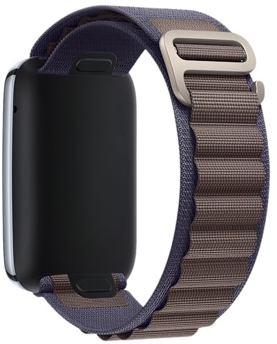 Nylon Loop Band Compatible with Apple Watch Ultra3/2/1 SE3/2/1 Series11/10/9/8/7/6/5/4/3/2/1 – Justerbart, lätt, andningsbart G-Hook-outdoorarmband för 38/40/41/42/44/45/46/49 mm