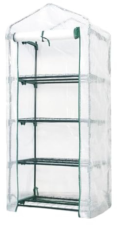 Doiyislem Cubierta para Invernadero - Cubierta para Invernadero De PVC | Sombra Protectora UV-Resistente para Reemplazo como Accesorio para Jardín, Terraza, Balcón, Granja, Plantas, Patio,