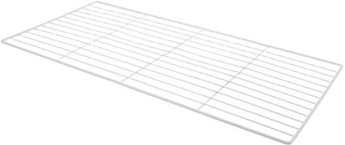 LABRIMP Séparateur Métallique pour Congélateur 45×22 CM Grille en Fil Robuste Blanche Organisateur D’Étagères pour Réfrigérateur-Congélateur Rangement Optimisé des Aliments Frais et