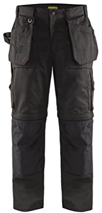 Blakläder 153818609900D100 Zip Off Pantalon Taille D100 Noir