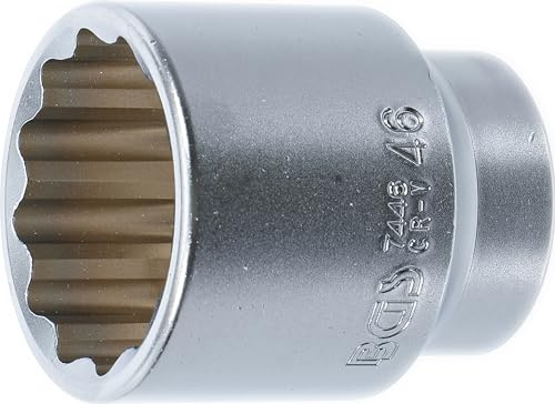 BGS 7446 | Socket, 12-point | 20 mm (3/4) Drive | 46 mm