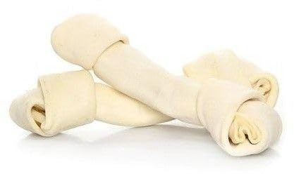 BVS Vet Shop | Hueso Nudo Natural para Perros | Snacks Que ofrecen un Efecto de Cepillado sobre los Dientes, manteniene tu Perro Libre de Placa bacteriana y sarro | 16 cm | 1 Unidad