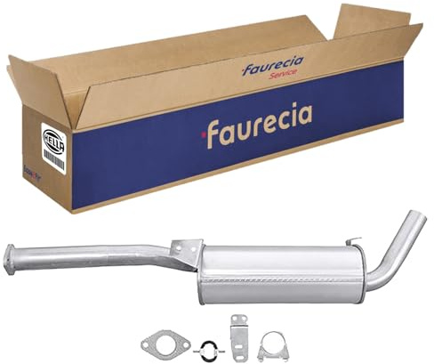 HELLA 8LB 366 021-811 Vorschalldämpfer - Easy2Fit® Kit - vorne - einteilig - Set mit Anbauteilen